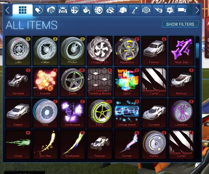 STOCK671 //TW Octane Fennec TW Standard Boost 40 Black Markets (K)