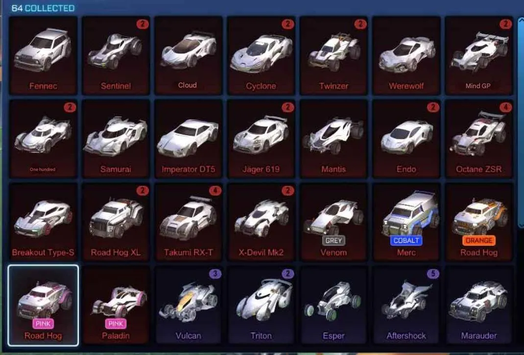 STOCK814 //Fennec With 30+ Black Markets, 250+ Import Exotic Items, Many Painted Cars (K)