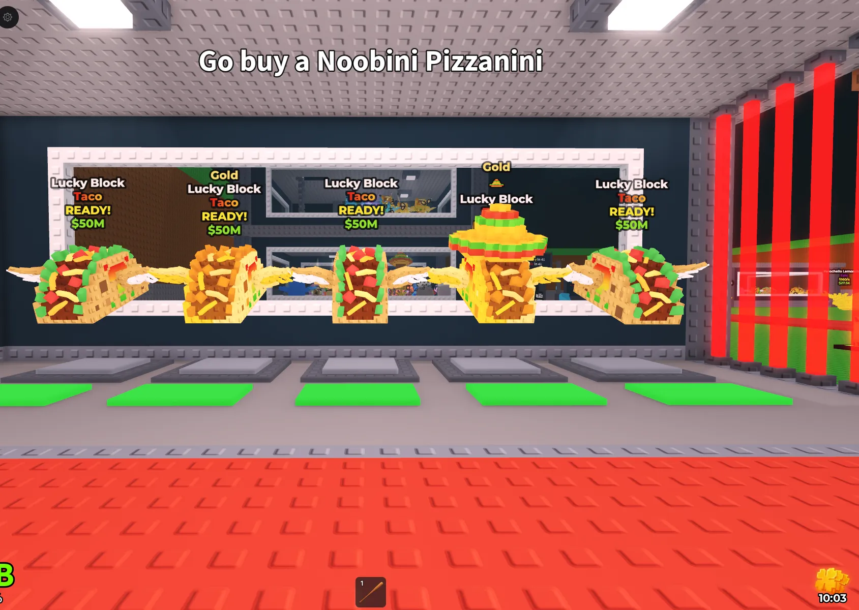 Steal a Brainrot⭐️Roblox Account🌮10xitems Taco Lucky Blocks⭐Unverified Mail 🚀 instant Delivrey