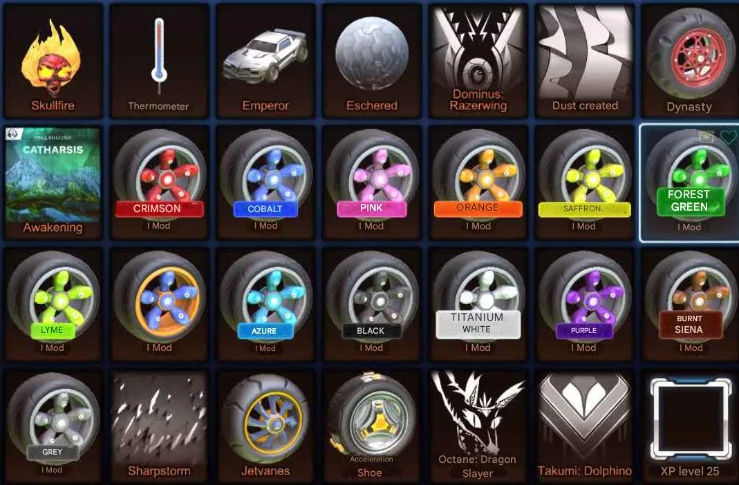 RL987 //Titanium White Spilling Set, TW Peregrine TT, Riderush & I Mod Painted Wheels, Draco Decals, Dominus (K)