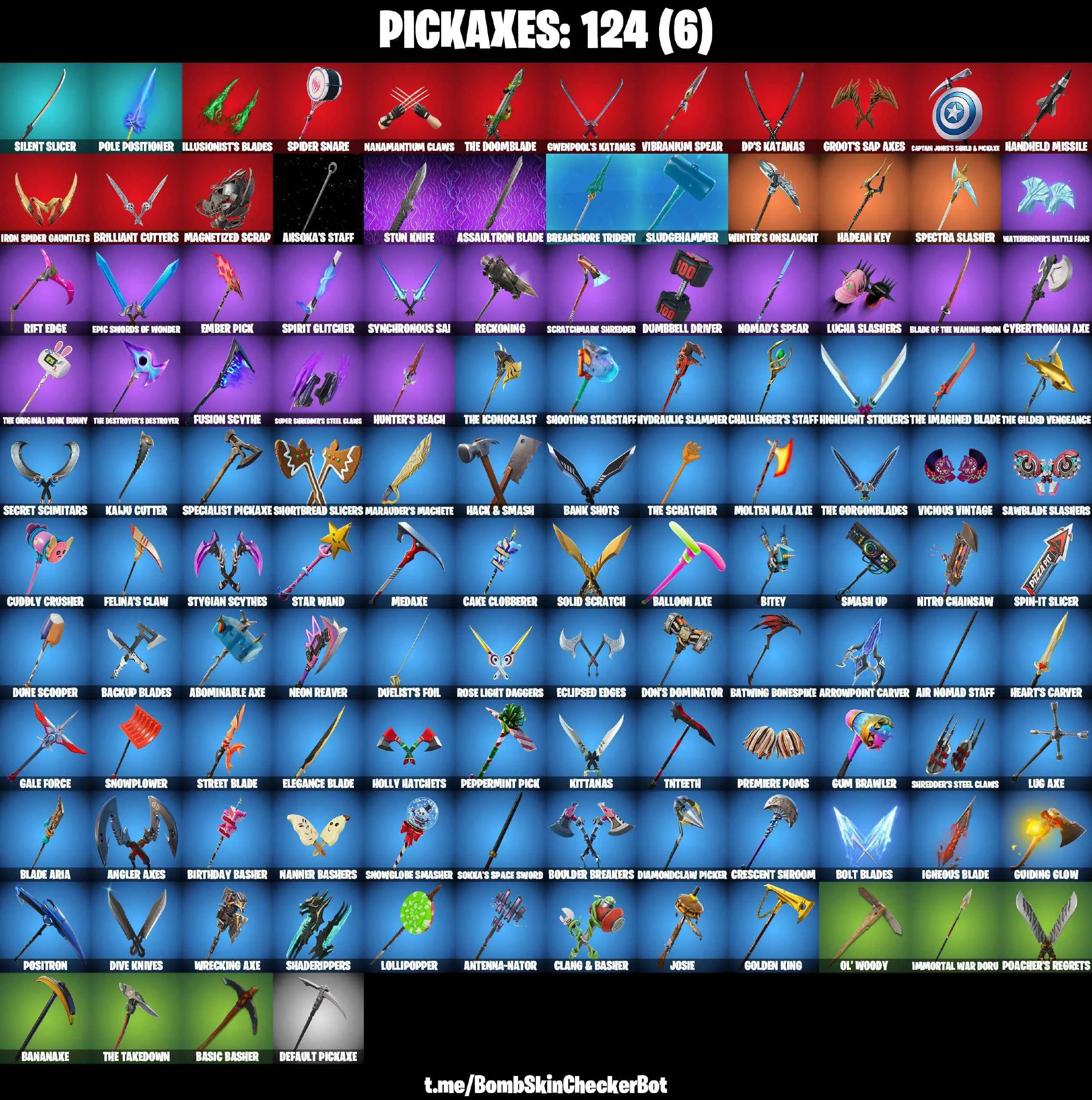 ❤️121 SKINS❤️GET GRIDDY❤️JOLTARA❤️IRON SPIDER❤️AHSOKA TANO❤️ORANGE JUSTICE❤️STAR WAND❤️ERA(MAX)❤️MAYA❤️ZOEY❤️ARTEMIS❤️ROOK❤️MARIPOSA❤️AGENT PEELY❤️DRIFT(STAGE 5)❤️CARBIDE(STAGE 5)❤️SNOWFLAKE❤️PEPPERMINT PICK❤️TAKE THE ELF❤️CAN PLAY ON PSN❤️XBOX❤️PC❤️