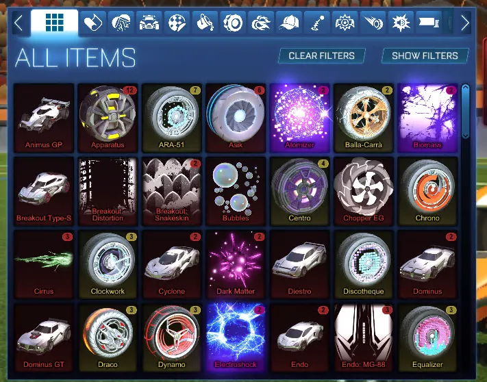 STOCK876 //Fennec 30+ Cars TW Standard Boost Dark Matter (K)