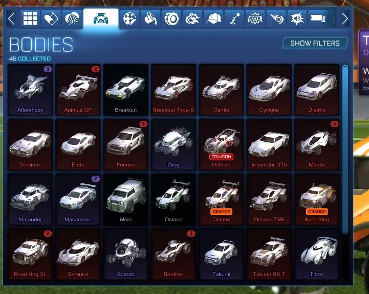 STOCK867 //Fennec Dominus 20 Black Markets Future Fashion Magma Hot Wheels Breakout S Cario Cyclones (K)