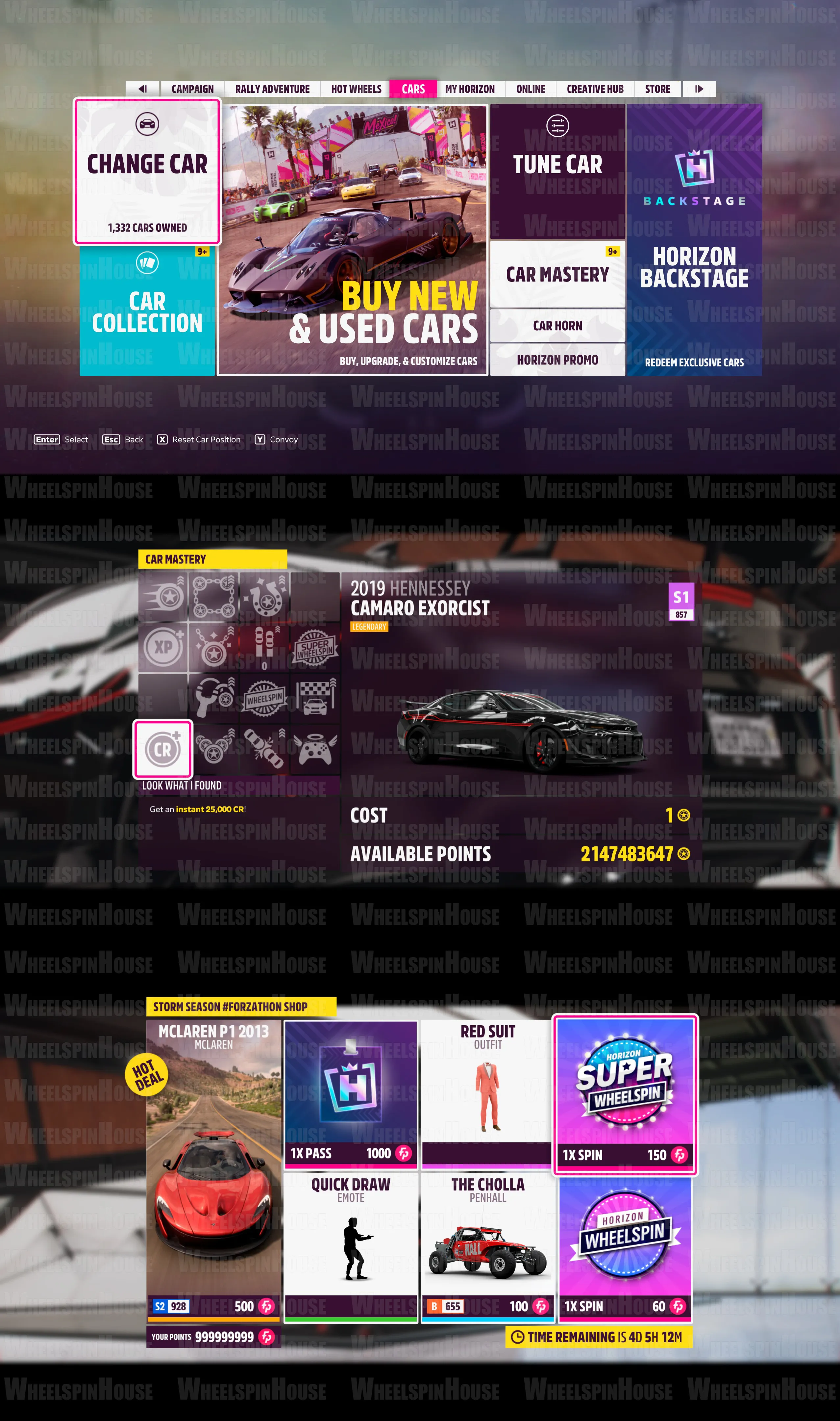 32 SERIES 🚀 100% Progress + All Cars + All Rare Cars 3x + 999M: CR & SWS & WS & Car Mastery Points & Forzathon 👑 Online ❌ No Ban ✔️ Full Access 🎮 PC & XBOX
