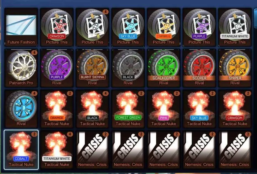 STOCK810 //TW Octane, Fennec, TW Apex, TW Tactical Nuke, Black Nuke, Mainframe, Hellfire, Sub-Zero, Fireworks (K)