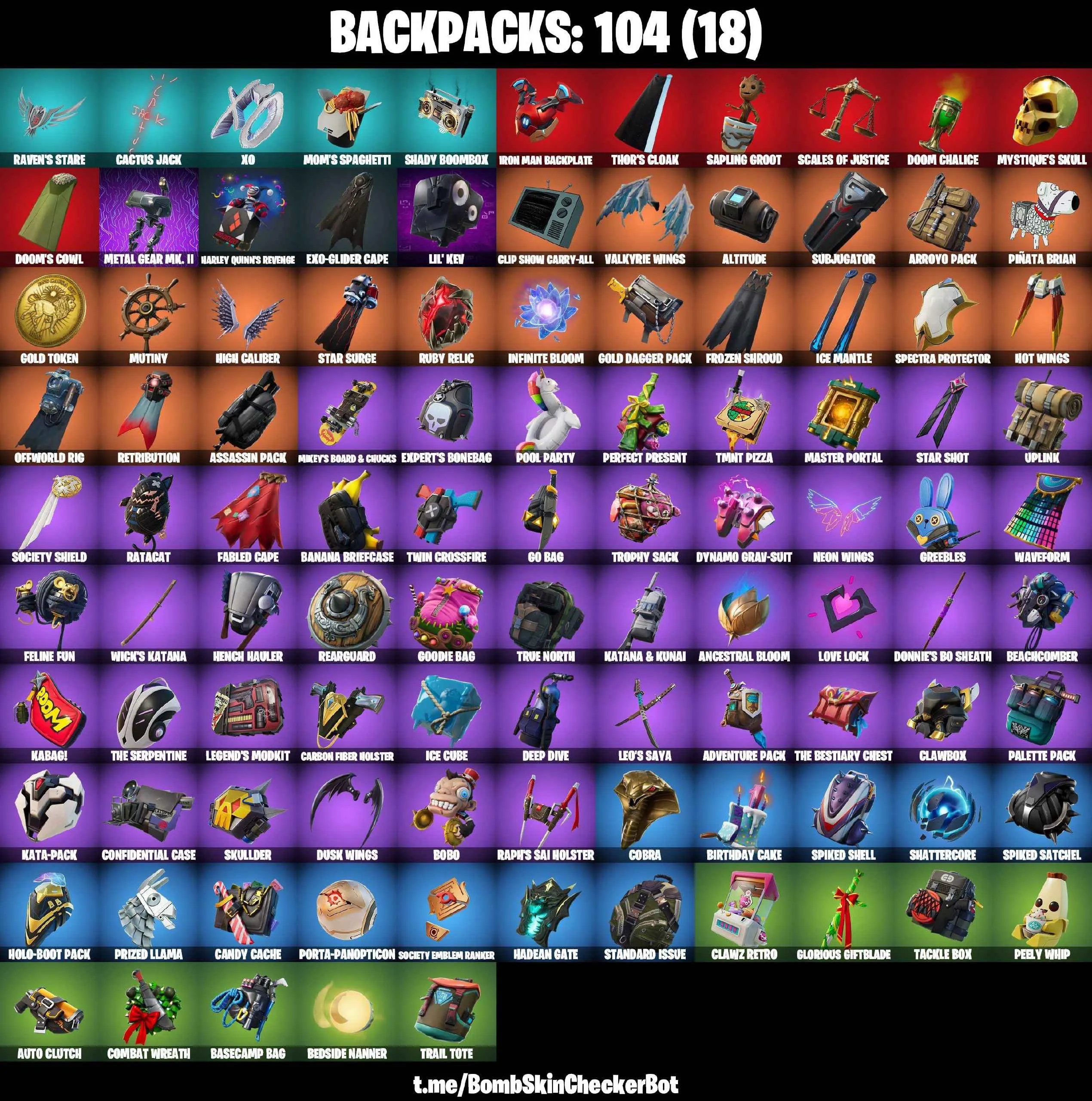 ❤️112 SKINS❤️TRAVIS SCOTT❤️JOHN WICK❤️TRAILBLAZER❤️FREESTYLIN❤️OMEGA❤️ORANGE JUSTICE❤️MANDALORIAN❤️ZOEY❤️ROOK❤️ONESIE❤️HOPE❤️DRIFT(STAGE 5)❤️RAGNAROK(STAGE 6)❤️CARBIDE(STAGE 5)❤️AGENT PEELY❤️YULETIDE RANGER❤️SNOWFLAKE❤️ICE BREAKER❤️TAKE THE ELF❤️