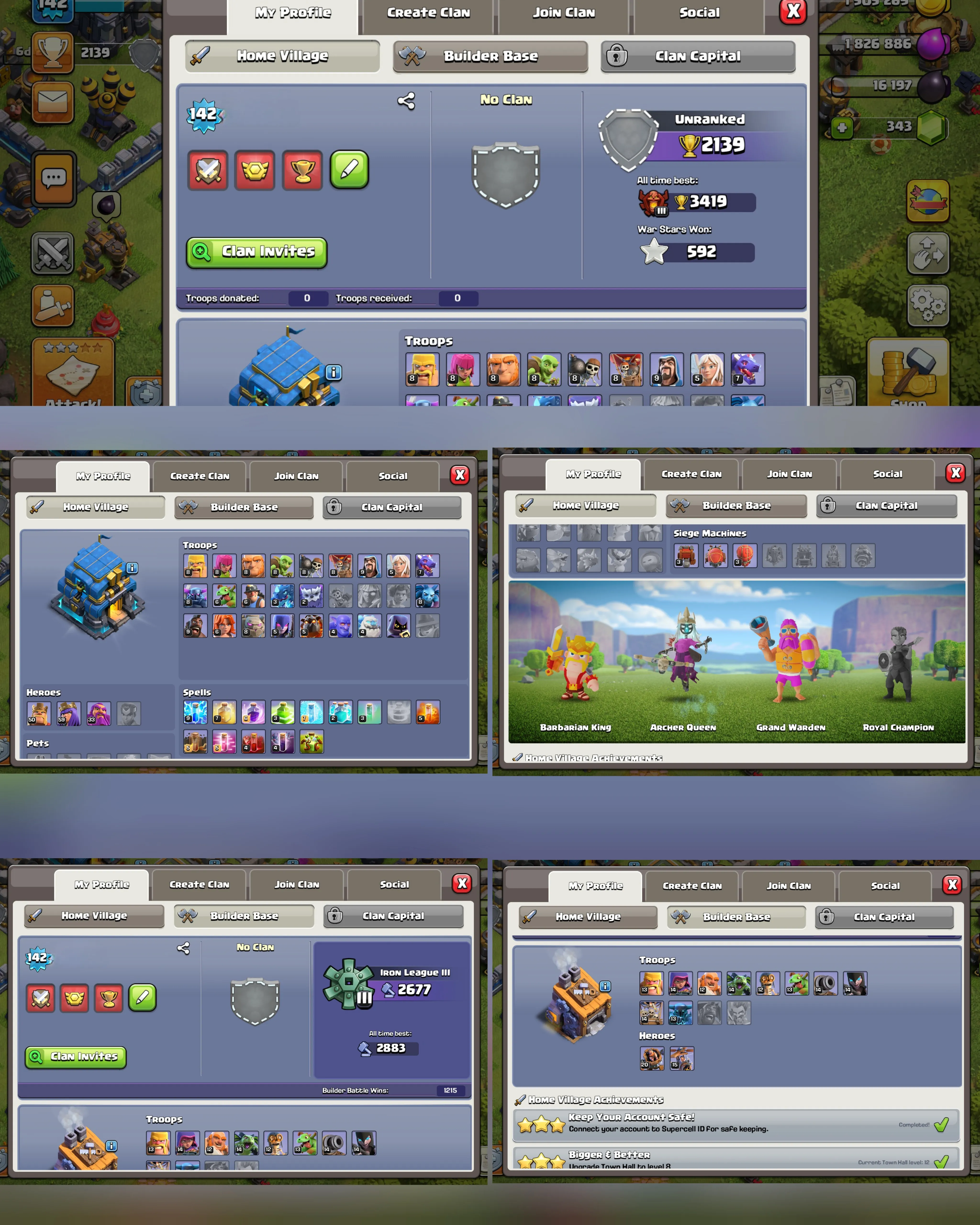 C045 TH12 - XP142 - 326 GEMS - CN 500 GEMS - BK50 SKIN2 SB1 - AQ59 SKIN2 - GW33 SKIN SUMMER WARDEN - BM20 - BC15