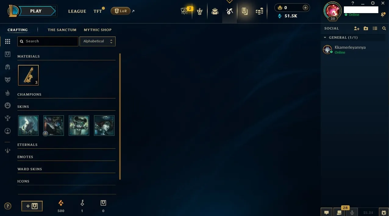 [NA] 💎 Iron 4 0LP ⭐️ Low MMR + HandDeranked🎉4 SKIN 💎51K BE 🔑Unverified | 20+ Champs ⭐️Iron IV🚀Instant Delivery