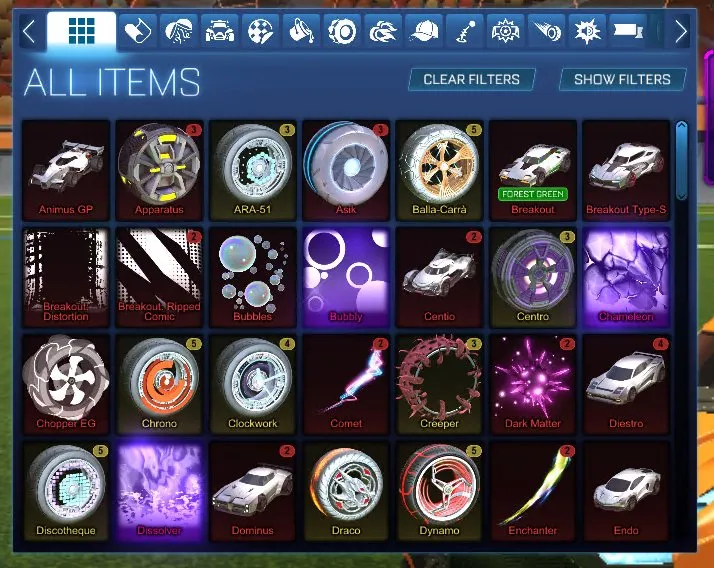 STOCK730 //Fennec Endo Dominus Draco Fire God Bubbly Dissolver Mainframe Pyrrhos Pulsus Looper Magic (K)