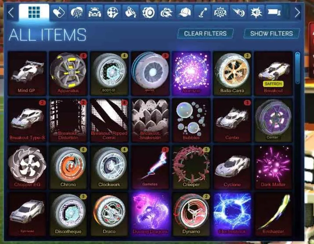 STOCK805 //Fennec, Electroshock, Sub-Zero, Streamline, Poly Pop, Draco, Dynamo, Discotheque, Dark Matter, Reactor (K)