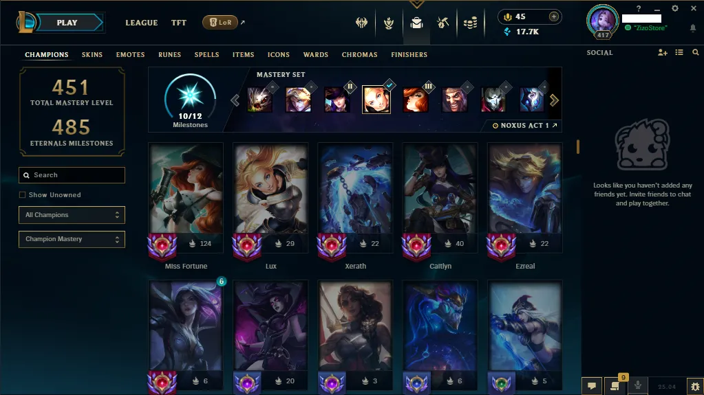 🏆 Eune New Season⌛ Silver 4 🚀 Hand Made  💯  level 417 ⌛ 167 Champ 💯 292 SKIN  ❤️ Recovery Info ✅ 17 K+ Blue Essence🔥 1k+ Orange essence🔥45RP 🔥