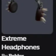 RBL2745 //Meanie + Extreme Headphones + 180,000 Total Robux Donations (K)