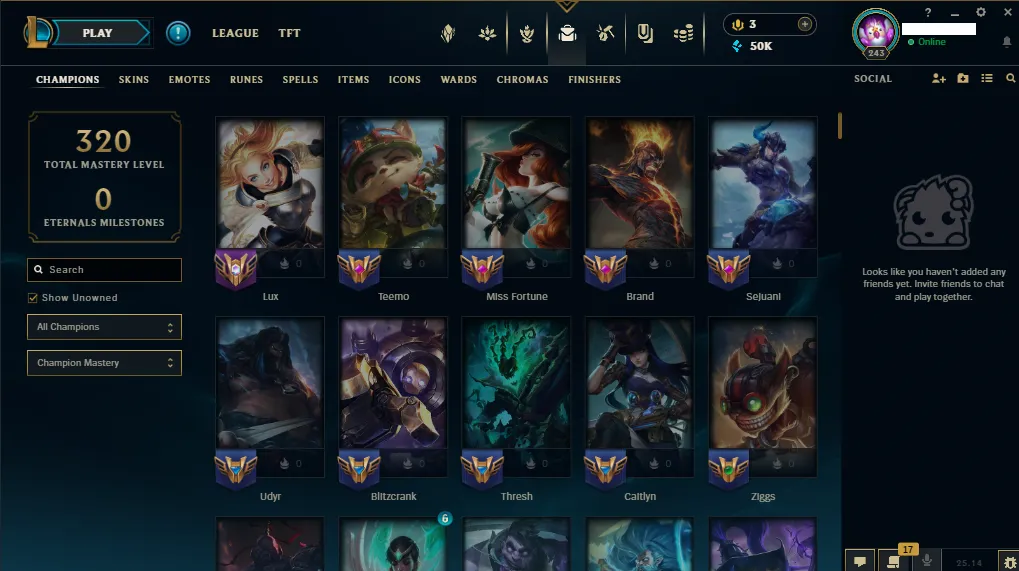 🏆 Mena New Season⌛ Silver 4 🚀  level 243⌛+115 Champ 💯102 SKIN🚀+50k  Blue Essence 🏆 Recovery Info ✅ 