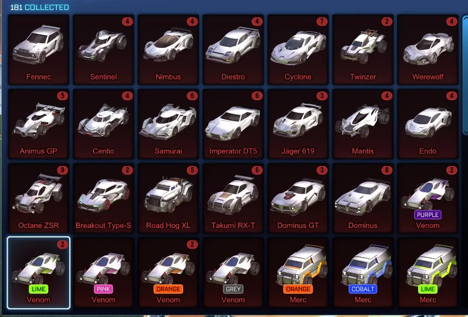 STOCK682 //TW Octane Fennec Black Standard Boost 250+ Exotic Drops Shattered Dueling Dragons Fire God Toon (K)