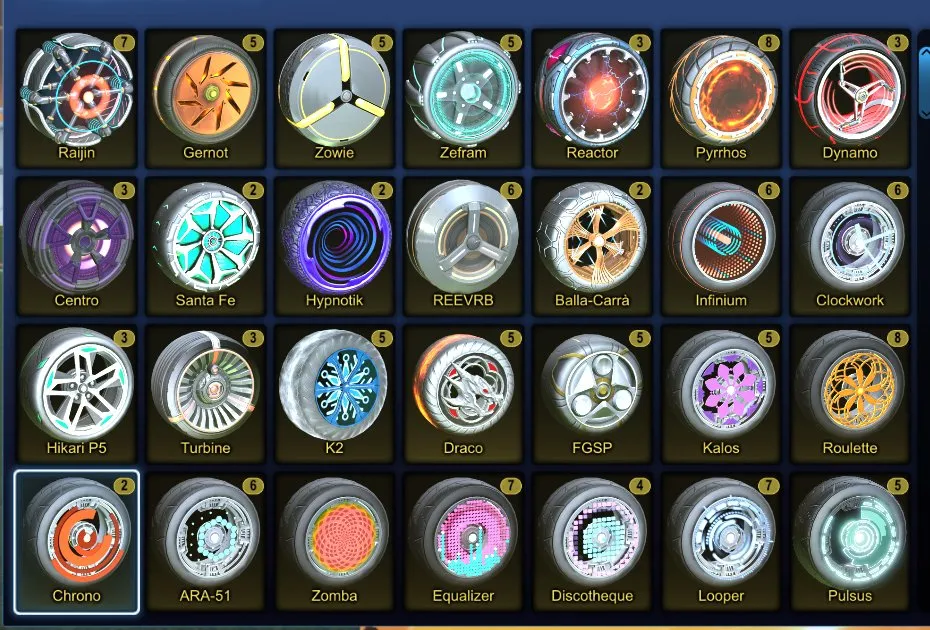 STOCK469 //Fennec, 40 Black Markets, Titanium White, Party Time, Draco, Zomba, Many Painted Cars and Wheels (K)