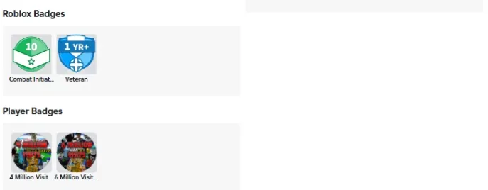 RBL2779 //Vintage 2012 Account with 1090+ RAP, Offsale Gear and Badges (K)