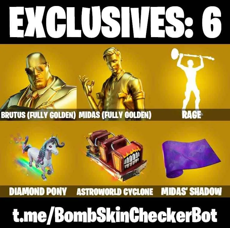 ❤️130 SKINS❤️TRACY TROUBLE❤️DIAMOND PONY❤️WHIPLASH❤️MANDALORIAN❤️SPIDER-GWEN❤️SPIDER-MAN❤️GOLDEN MIDAS❤️MAYA❤️JULES(MAX)❤️REVERIE❤️AURA❤️MEOW SKULLS❤️AGENT PEELY❤️SKYE❤️NOG OPS❤️ASTROWORLD CYCLONE❤️ICE BREAKER❤️PEPPERMINT PICK❤️CAN PLAY ON XBOX❤️PC❤️