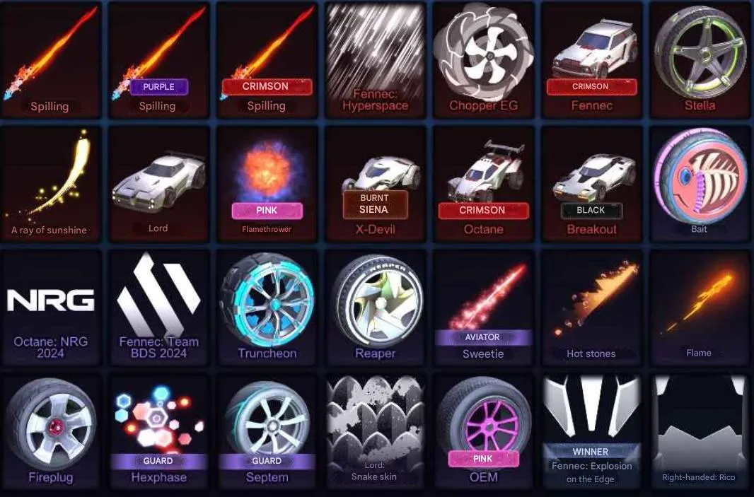 RL997 //Full access 103 LVL account with BLACK DOMINUS, FENNEC, BLACK FENNEC, NEURO-AGITATOR (K)