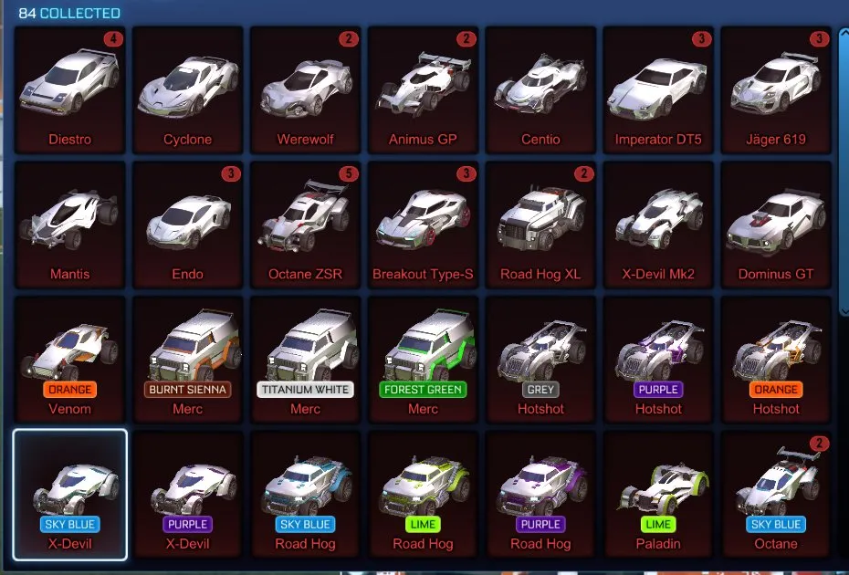 STOCK627 //Black Market 45 BM Decals Acc with Endo, Mantis, Octane ZSR, Cyclone, Werewolf, Animus GP, Centio (K)