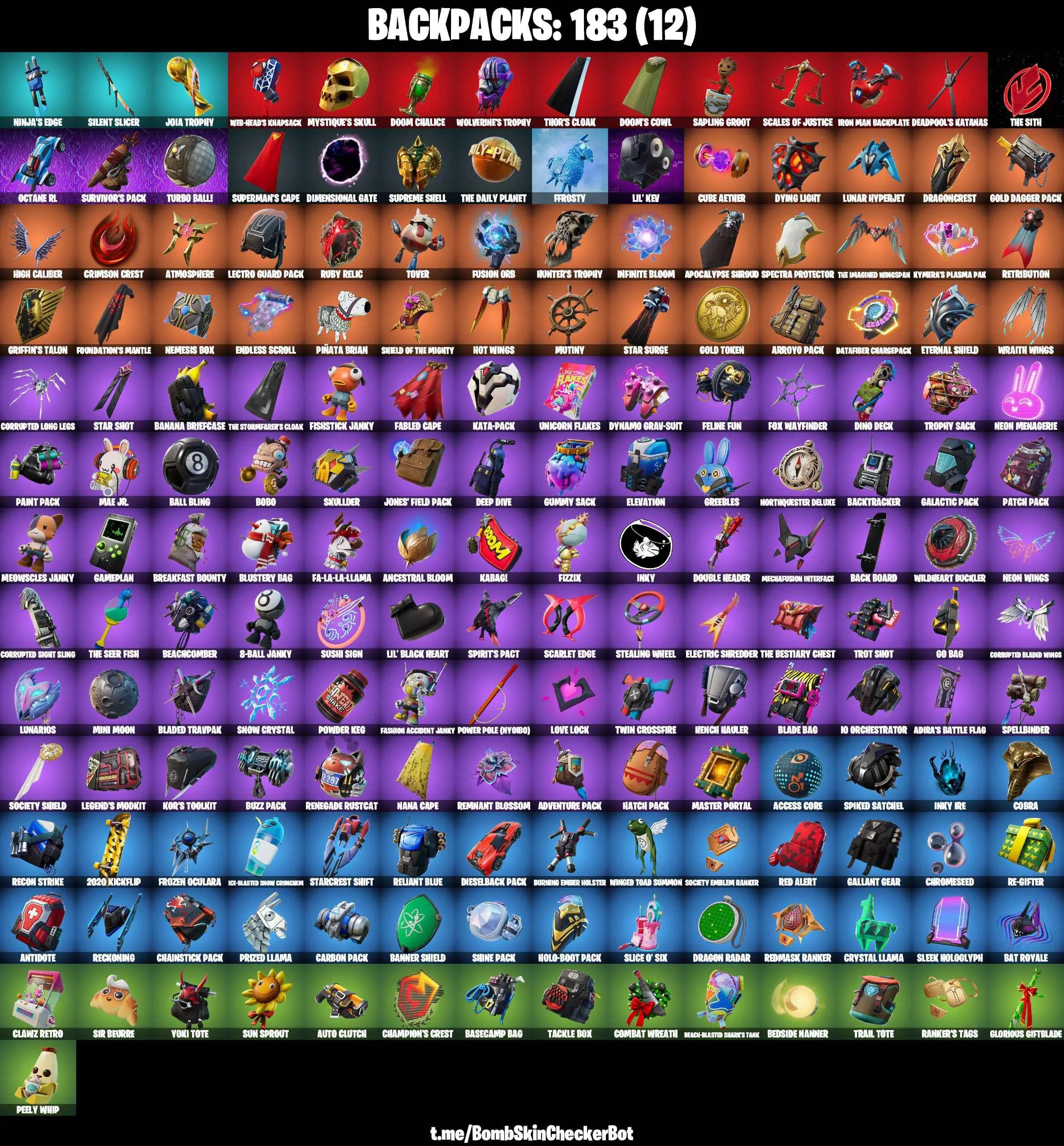 ❤️149 SKINS❤️THE PARADIGM❤️JOLTARA❤️GOLDEN LARA CROFFT❤️CATALYST(MAX)❤️MANDALORIAN❤️GILDED SPIDER-MAN❤️CANDY AXE❤️HARLEY QUINN(MAX)❤️GOLDEN MIDAS❤️PREDATOR❤️SON GOKU❤️SKULL RANGER❤️BEERUS❤️INTRODUCING❤️JULES(MAX)❤️CHARLOTTE❤️KOR❤️TSUKI 2.0❤️EVIE❤️AURA❤️