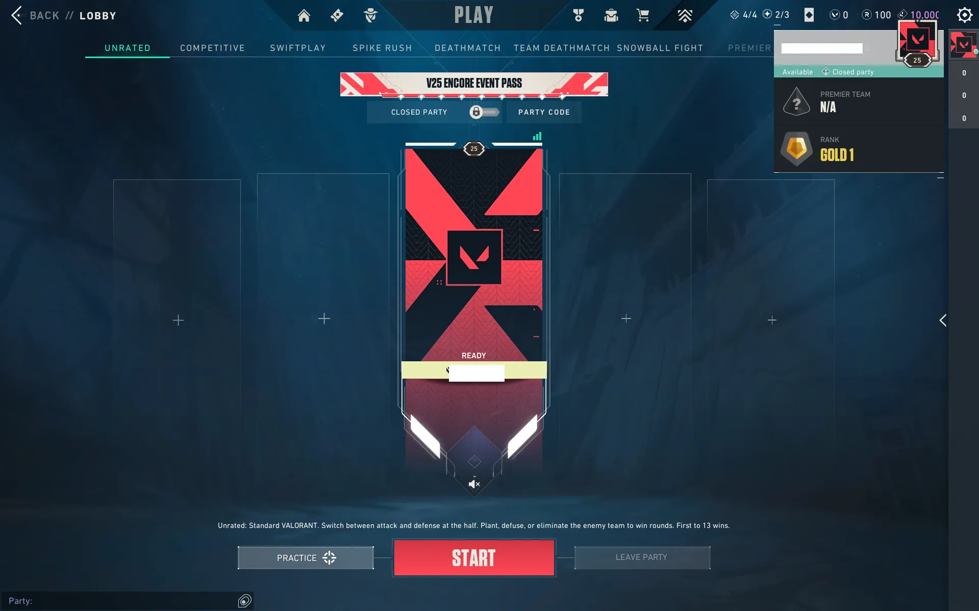 Valorant Account🏆 EU Region  ⭐️ Gold ⭐️level 25🔑Unverified Email 🚀 Instant Delivery