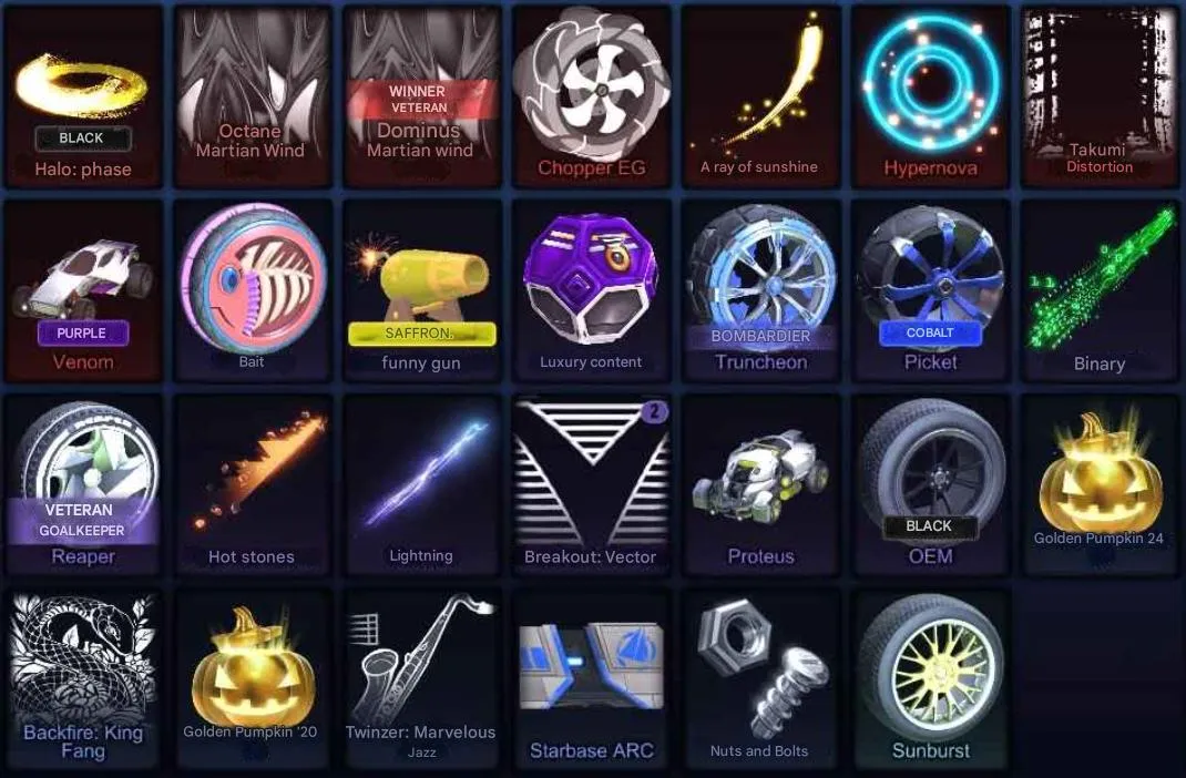 RL977 //Titanium White Dominus, Shokunin GXT, Inverted, 900 Credits, Spilling Set (K)