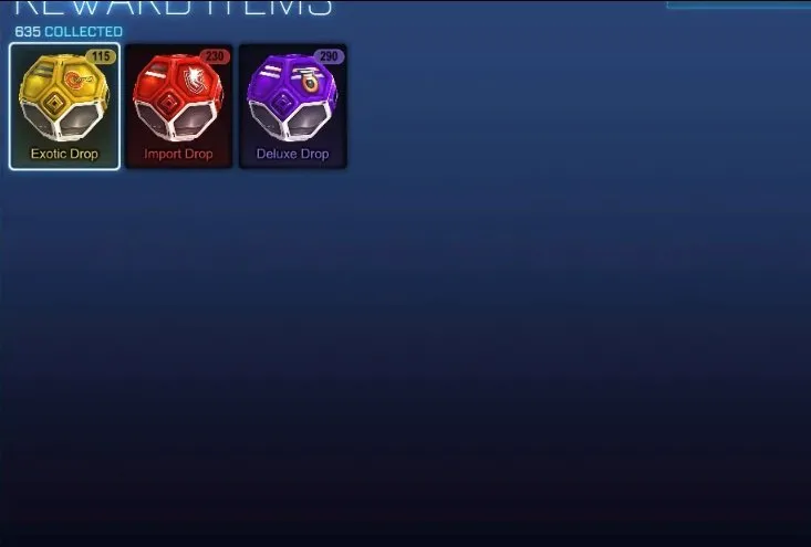 STOCK832 //Reward Drops Exotic Import Deluxe (K)