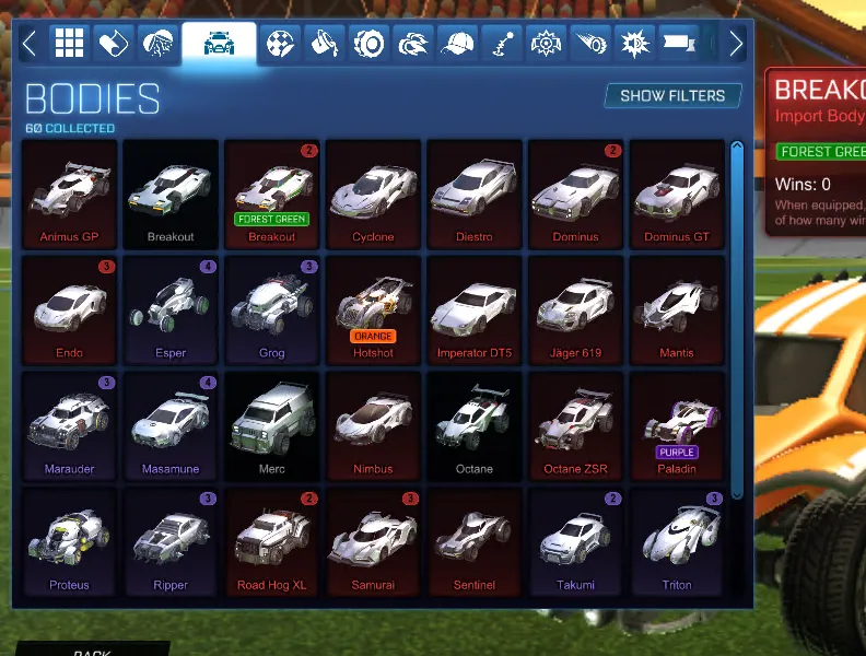 STOCK923 //Dominus Endo 200+ Exotics Imports Breakout Octane Proton FSL Neo-Thermal Dark Matter (K)