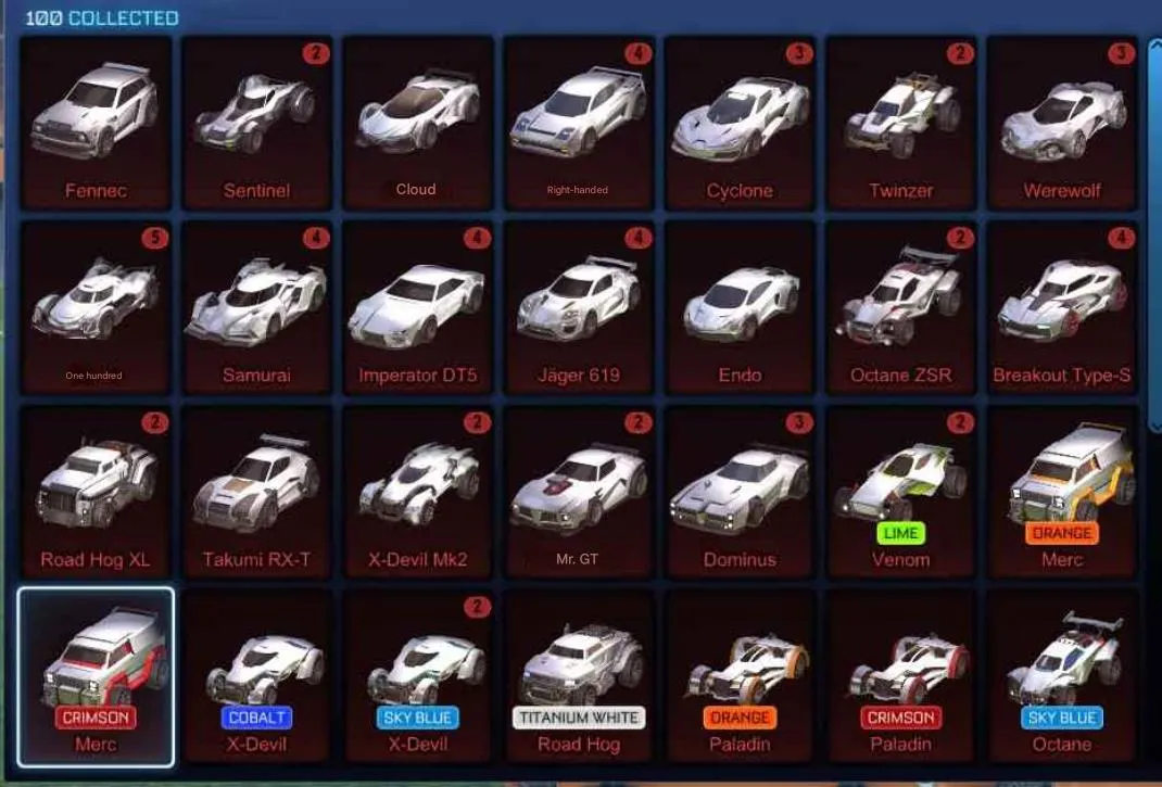 STOCK802 //Purple BM Decals, Fennec, Painted Octanes, 35+ Black Markets (K)