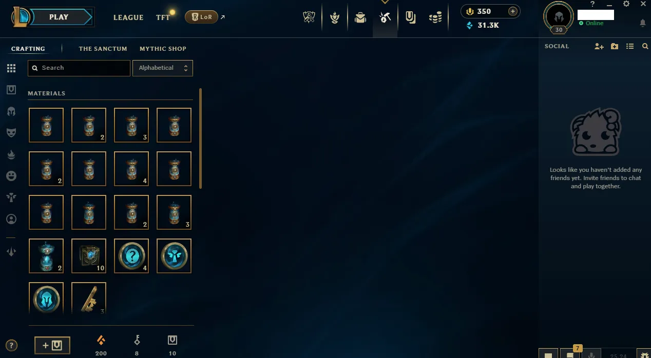 EUW⚡HandLeveled Fresh MMR Lvl 30⚡ARAM Only⚡Full Recovery Info