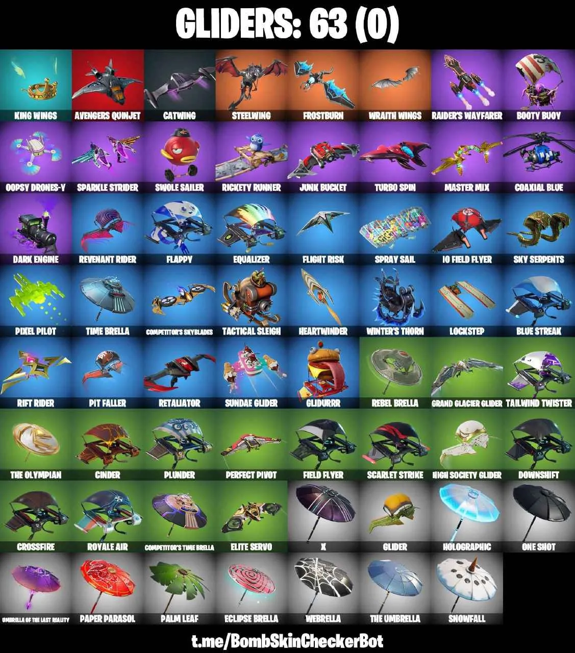 ❤️59 SKINS❤️SKULL TROOPER❤️CATALYST(MAX)❤️AHSOKA TANO❤️ONESIE(MAX)❤️BLUE TEAM LEADER❤️PEELY❤️YNX(STAGE 4)❤️HYBRID(STAGE 4)❤️ZENITH(STAGE 4)❤️BLACKHEART(STAGE 8)❤️SPECTRA KNIGHT(MAX)❤️RUST BUCKET❤️ICE BREAKER❤️TAKE THE ELF❤️CAN PLAY ON PSN❤️XBOX❤️PC❤️