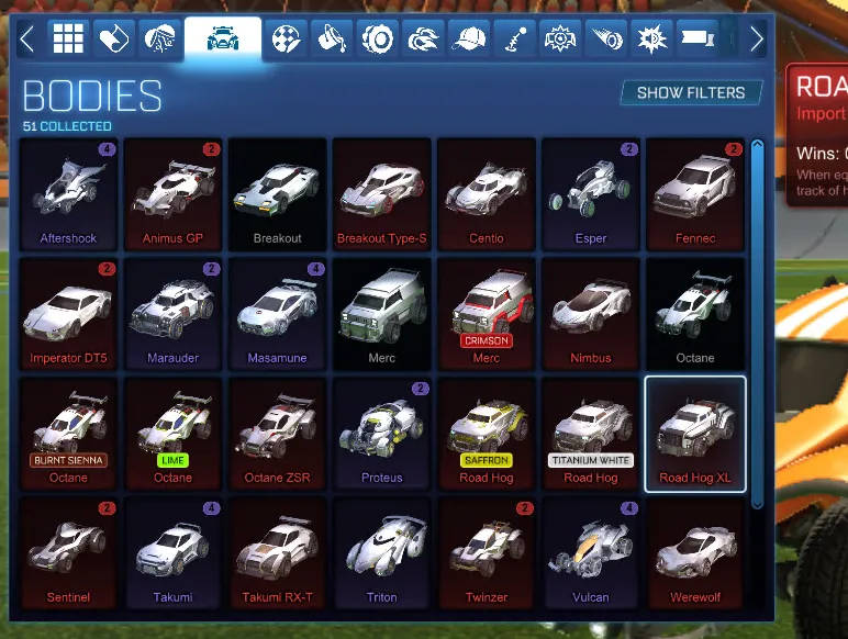 STOCK899 //Acc with Fennec, Imperator, 200+ BM's / Exotic's / Import's (K)
