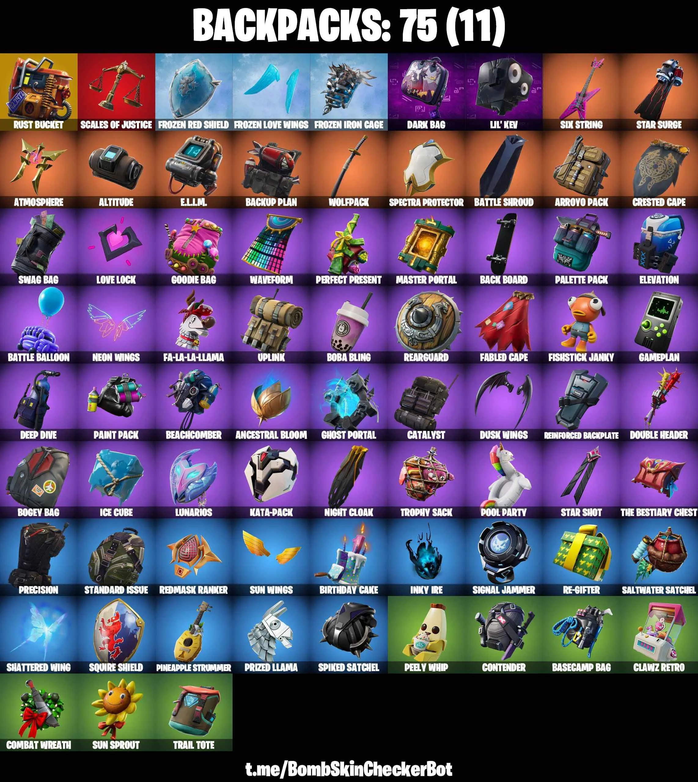 ❤️66 SKINS❤️BLUE SQUIRE❤️FISHSTICK(MAX)❤️HAVOC❤️SUB COMMANDER❤️SKULL TROOPER❤️WHIPLASH❤️ORANGE JUSTICE❤️RAMBUNCTIOUS❤️ZOEY❤️AURA❤️BULLSEYE❤️DRIFT(STAGE 5)❤️LYNX(STAGE 4)❤️ASTROWORLD CYCLONE❤️RUST BUCKET❤️REAPER❤️ICE BREAKER❤️PEPPERMINT PICK❤️TAKE THE ELF❤️