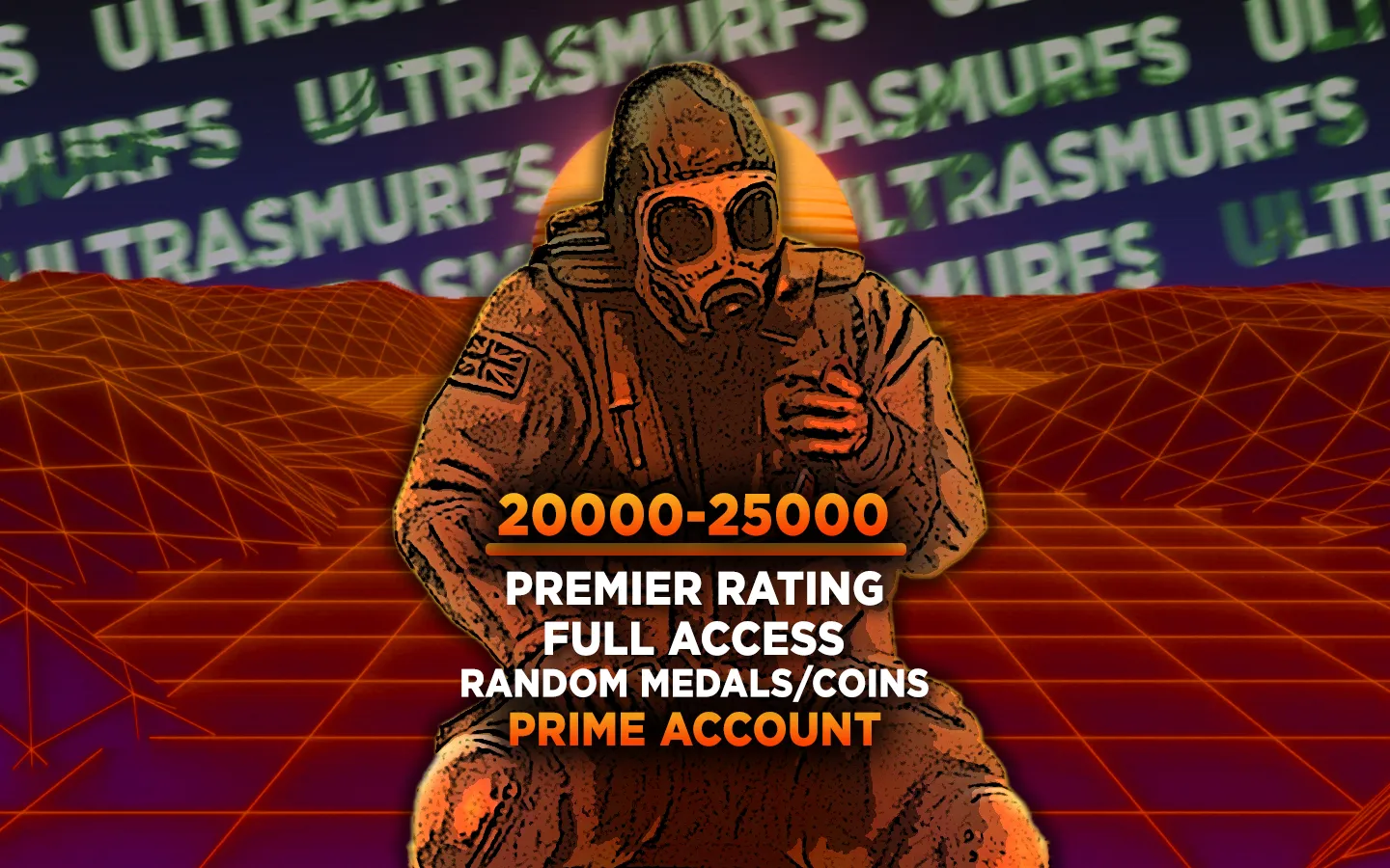 【CS2】Premier Account / 20000-25000 Premier Rating Original Email