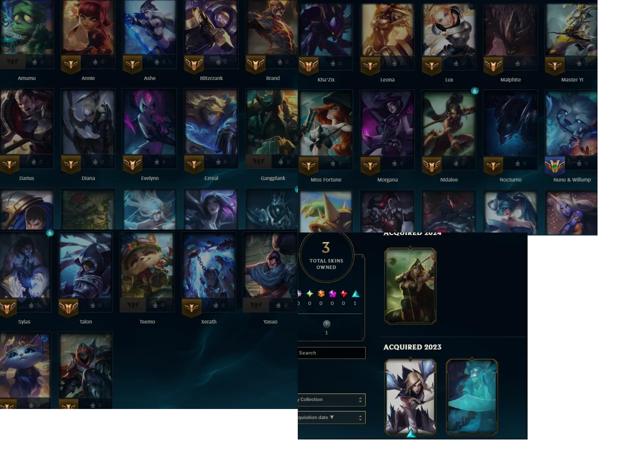 S14-2 Diamond 3 Decay🔥LVL54 Now Unranked Handleveled💎13K BE (IG Kaisa)⭐Name Changeable✅Lifetime Ownership Guarantee - Never Taken Back