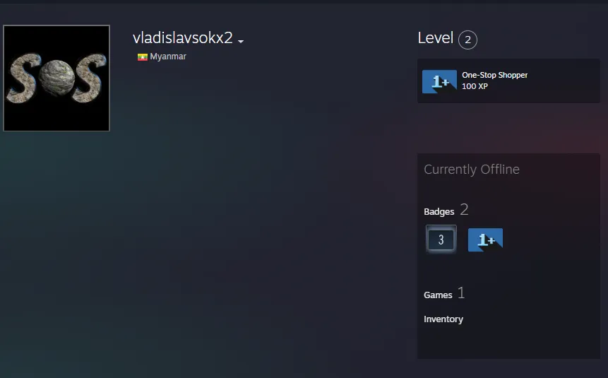 RT218 Rust Account 422 Twitch Kick Drops Skins 12-47 Rounds Creator Computer Station Desk Level 2 100X Shopper 2 Badges 1 Game PC