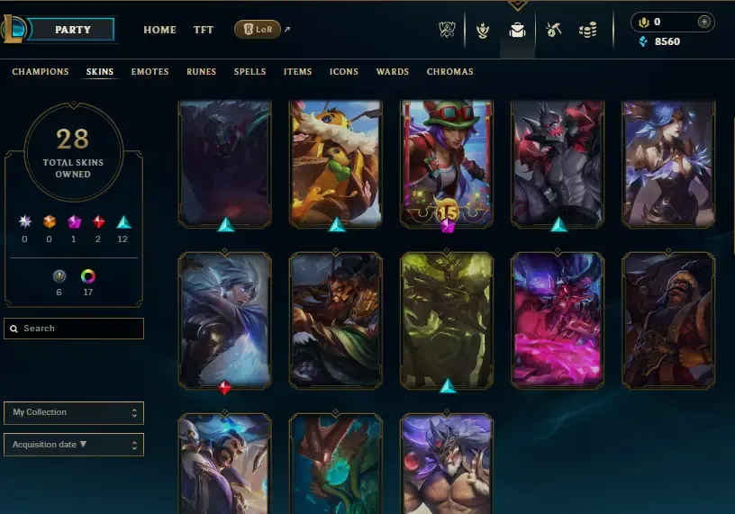 EUW ⸱ Master 173LP⭐️Champ(80)Skin(28)⭐️✅️Mail Changeable ⸱ ✅️Handmade 