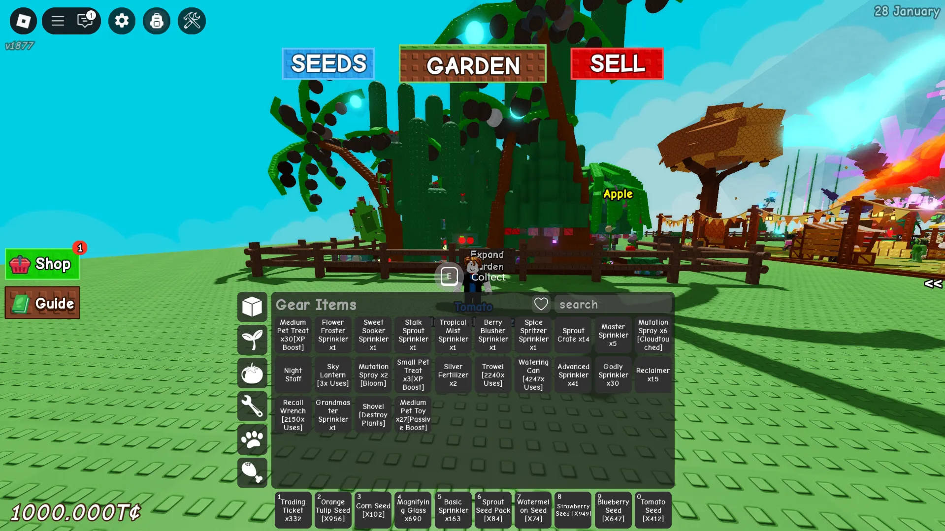 š Grow a Garden āø± Roblox Accountš± Rare Seedsš± +7 Pyrismatic Seedsš +83 Seed Pack šø +138x Eggs š 1000T Sheckles š instant Delivrey