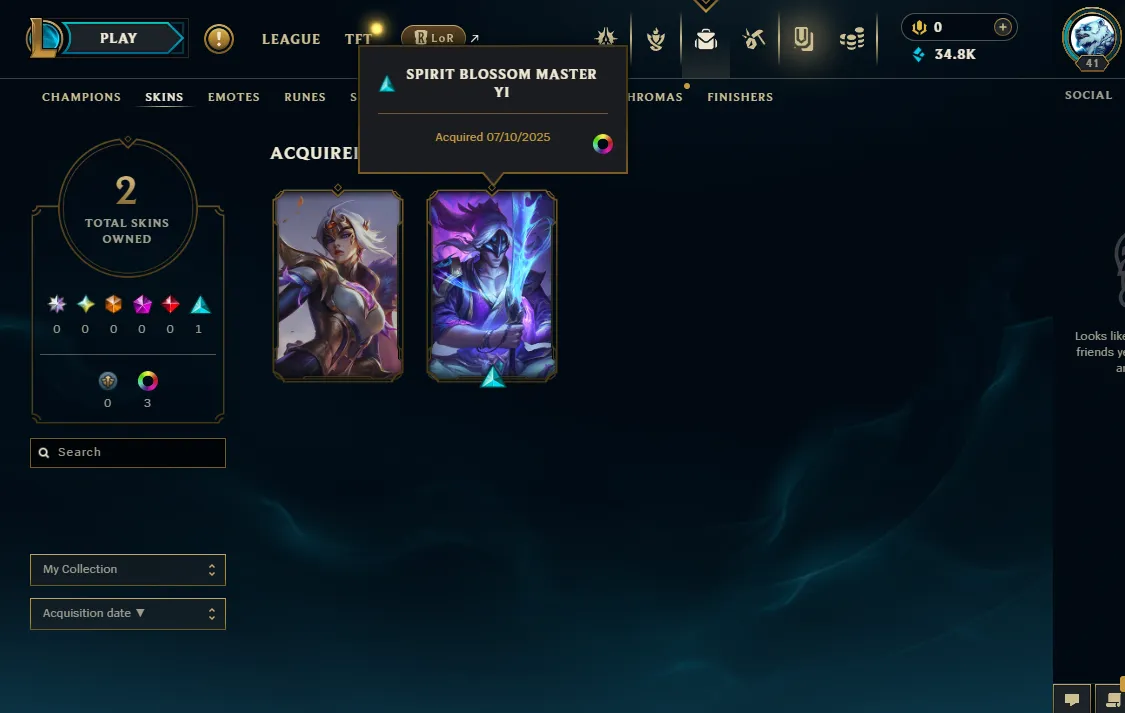 【 EUNE 】∙ Gold IV ♦️ 56% WR ♦️ 34K BE ♦️ 2 Skins ☑️Unverified Email☑️Full Access🚚 Instant Delivery