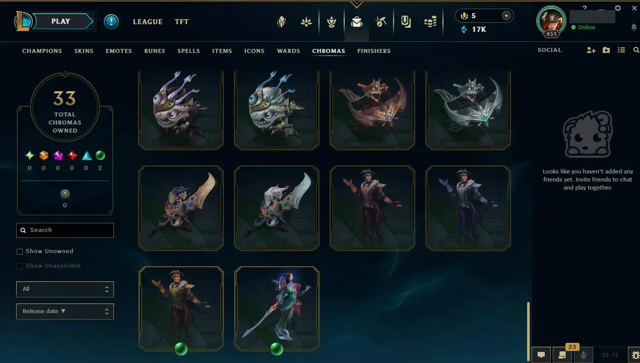 ✨[Transferable] ME ➜ Hand-made ✨ Prestige Fright Night Zeri & More ✨ All Champions 🎨 Skins: 145  ✨ Price includes Transfer ⭐ LV: 451 💰 BE: 17011 ♾️ Lifetime Ownership 📧 Full Email Access 👑 High Quality Riot Account #DNAX1