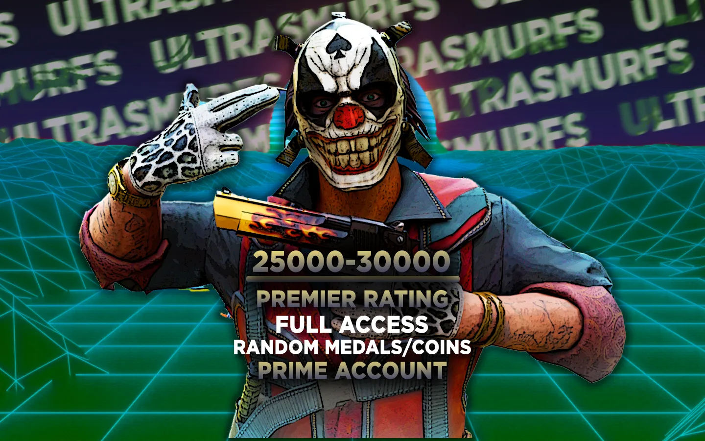 【CS2】Premier Account / 25000-30000 Premier Rating Original Email