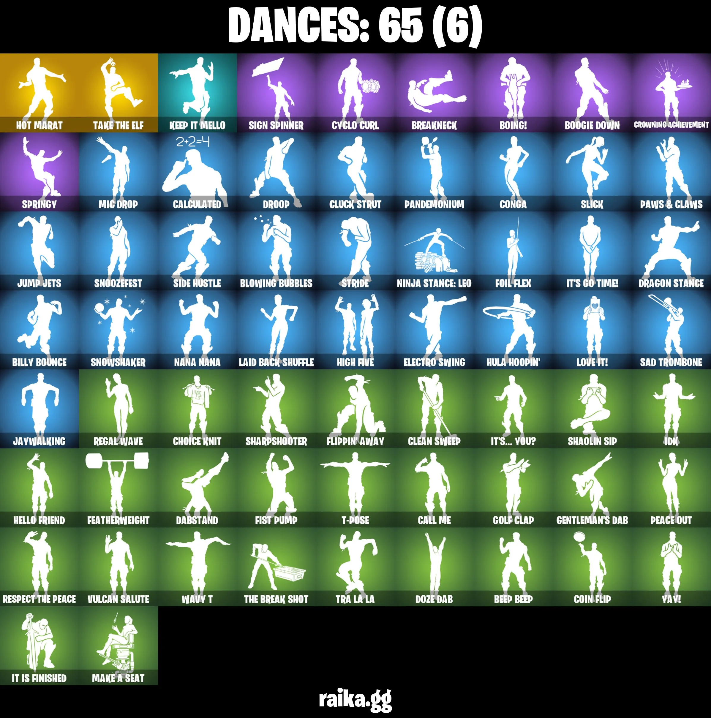 ✨42 skins✨Gold Midas✨Gold Brutus✨Blue Striker✨Ultima Knight✨Rox (Stage 5)✨Hybrid (Stage 4)✨Deadpool✨Hot Marat