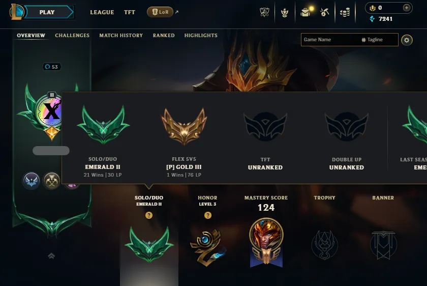 š„LVL53 Emerald 2 30LP Handleveledš50Champs 5Skins + LOOTāName Changeableā
Lifetime Ownership Guarantee - Never Taken Back