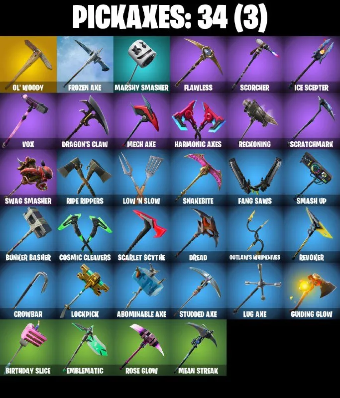 F1146 Exclusive Skins Warpaint, End Zone, Rogue Agent, Rose Team Leader + 50 Skins Including Ember, Lynx, The Ice King 