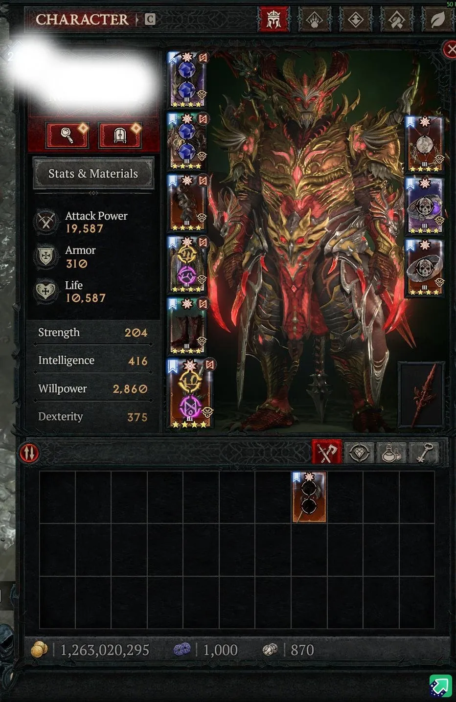 ✧･ﾟ:*✧ 15% OFF ✧･ﾟ:*✧ Too Hot to Ignore Diablo 4 - Paragon 284, Multiple Classes, Pit Closed(#E60746077f) ✧･ﾟ:*✧