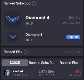 💎EUW ✅Diamond 4 ⸱ 60% wr 👑Champions: 45 🔵19K BE 🤩 Skins: 6 ⚡ LV: 39 ♾️ Lifetime Ownership 📧 Full Email Access 👑 High Quality Riot Account #0511