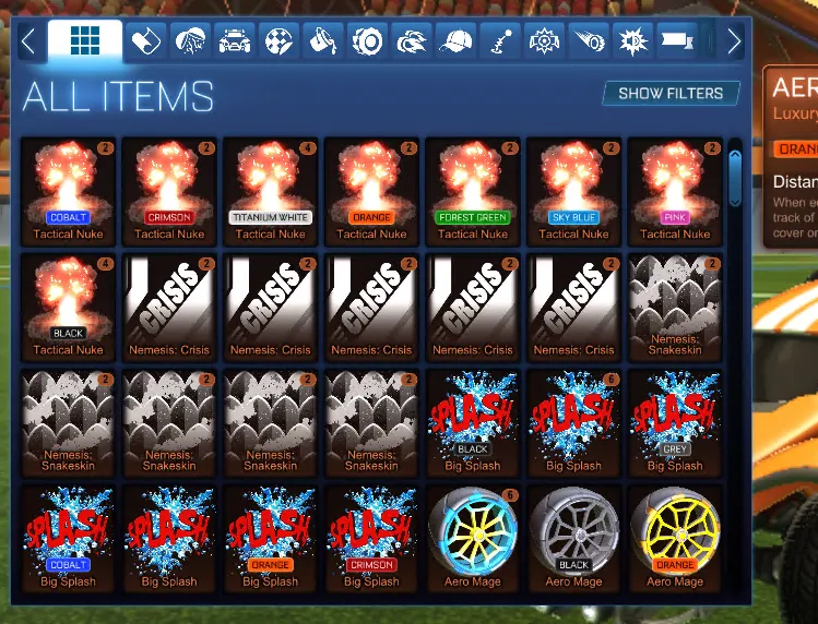 STOCK987 //TW Octane Fennec Black Nuke Apex Lightning Flames Titanium White 200 Chests Black Splash Luxurious Collection (K)