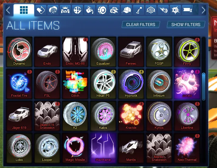 STOCK882 //Fennec Endo Anodized Pearl Breakout Octane Collected Bodies All Items (K)