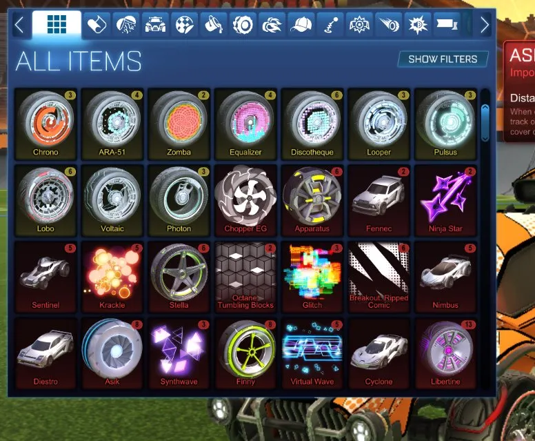 STOCK729 //Fennec, 60+ Cars, 45+ Black Markets, Titanium White Cars, Zomba, Dueling Dragons (K)