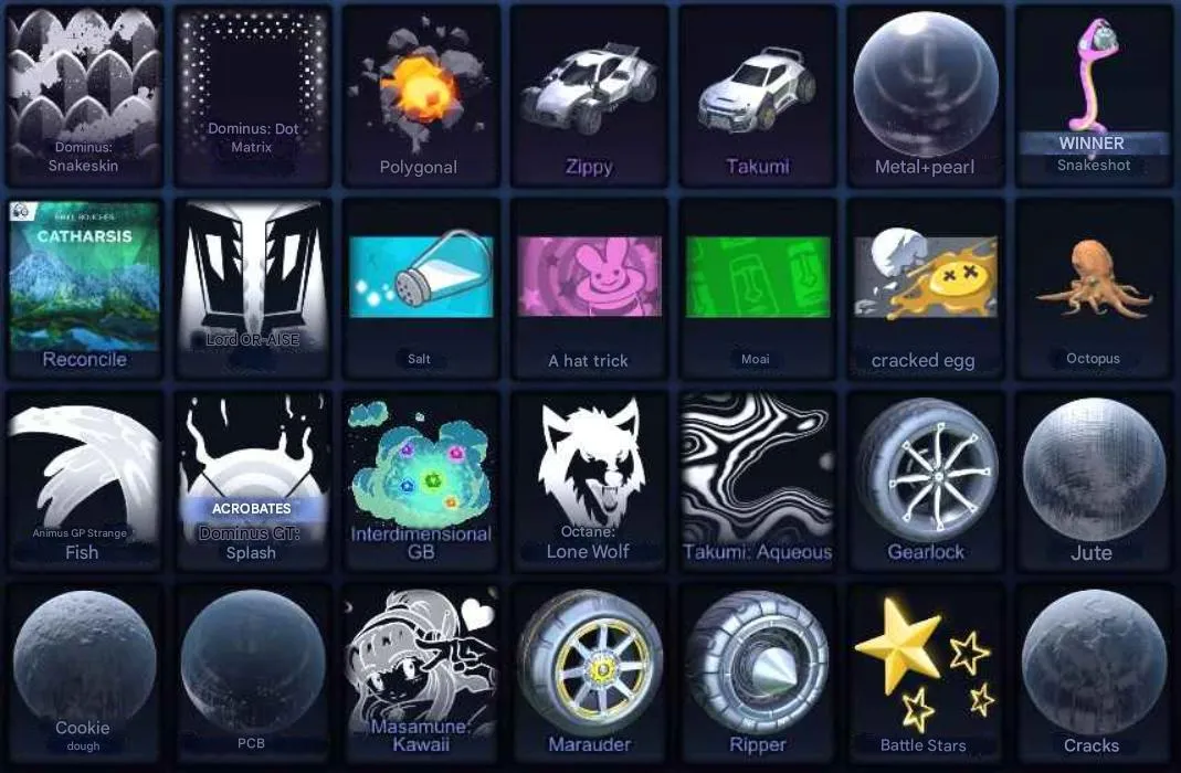 STOCK793 //Fennec x3, Titanium White Rulk Set, Slimefire Painted, TIE Fighter, Darth Vader, TMNT, Champions Rewards (K)